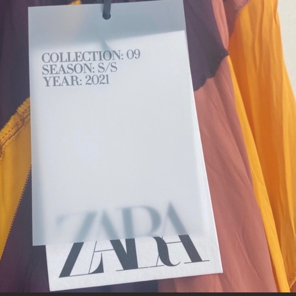 ZARA NWT LONG HIGH WAIST FLOWING SKIRT size small - Picture 5 of 8